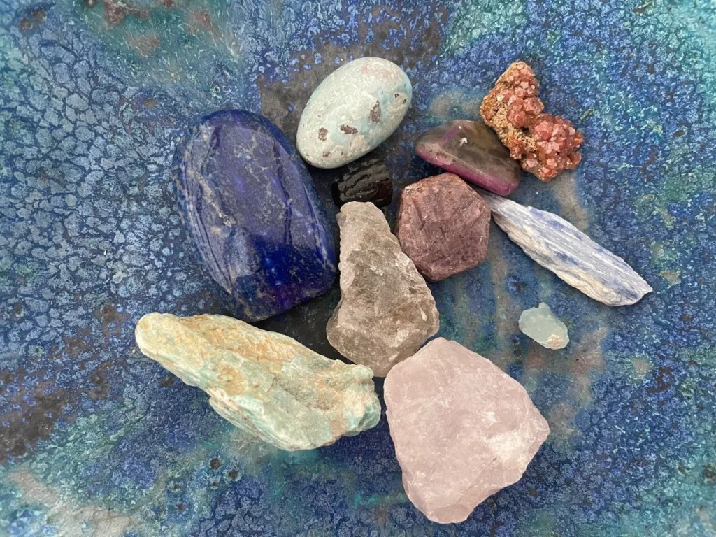 image of crystals